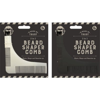 By My Beard Beard Shaper Comb hřeben na vousy 3v1 – Zboží Dáma