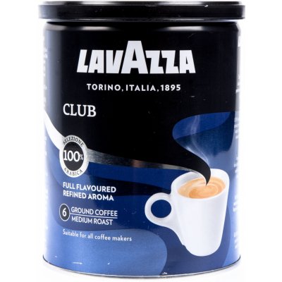 Lavazza Club 100% Arabika mletá 250 g – Hledejceny.cz