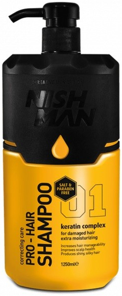 Nishman Hair Shampoo keratínový 400 ml