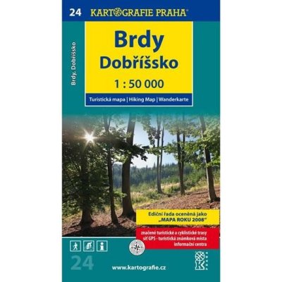 Brdy Dobřížsko 1:50 000