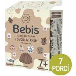 Bebis Kojenecký pudink s ovčím mlékem rýžový s kakaem 140 g