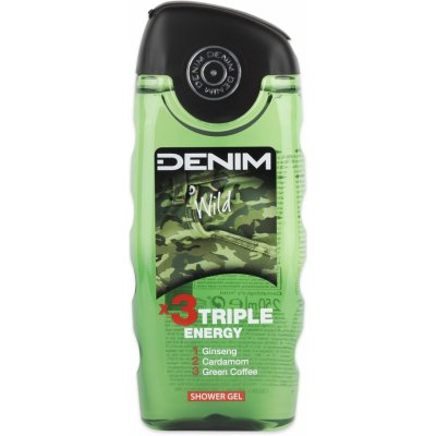 Denim Wild sprchový gel 250 ml – Zboží Mobilmania