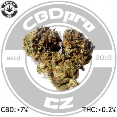 Peach Goliath Květ CBD 7% THC 0,2% 1 g – Zboží Mobilmania