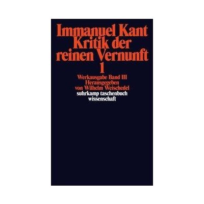 Kritik der reinen Vernunft Kant ImmanuelPaperback