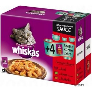 Whiskas Adult drůbeží výběr ve šťávě 12 x 100 g