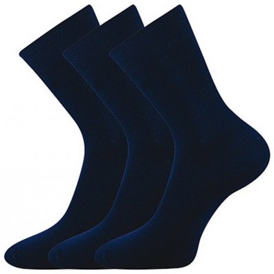 Lonka ponožky Habin 3 pár tmavě modrá