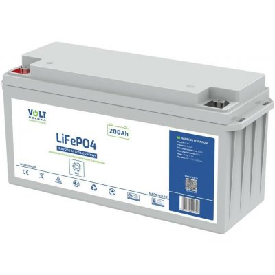 VOLT POLSKA LiFePO4 12V 200Ah 200A – Zboží Živě