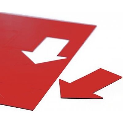 Magnetické šipky červené, sada 8 ks – Hledejceny.cz