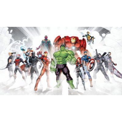 Komar Vliesová fototapeta Avengers Unite rozměry 500 x 280 cm – Zboží Mobilmania