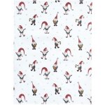 SCANquilt DEKORO elfíci s lucernou 50 x 70 cm bíločervená – Zboží Dáma