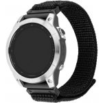 FIXED Nylon Sporty Strap na Garmin QuickFit 22mm černý FIXNST2-QF22MM-BK – Zboží Živě