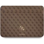 Guess 4G Metal Logo Sleeve MacBook 13" Air hnědá GUCS13G4GFBR – Zboží Živě