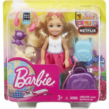 Barbie CHELSEA CESTOVATELKA od 399 Kč - Heureka.cz