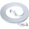 síťový kabel GoGEN NET12MMM03 (RJ45), plochý, CAT6, 12m, bílý