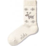 Vlnka ponožky s ovčí vlnou Merino sob přírodní – Zboží Dáma