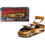 JADA vůz Fast & Furious 1995 Toyota Supra tlakově litý bronz 1:24 – Sleviste.cz