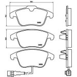 Sada brzdových destiček, kotoučová brzda BREMBO P 85 112X – Hledejceny.cz