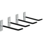 Lampa Držáky pneumatik nástěnné WHEEL HANGERS, 4 ks – Zboží Mobilmania