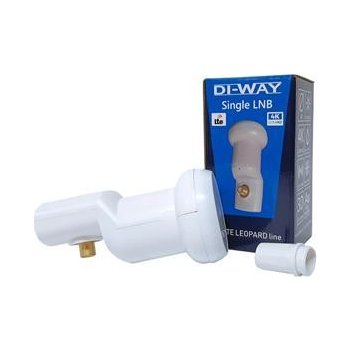 DI-WAY White Leopard line LNB SINGLE 0,1 dB