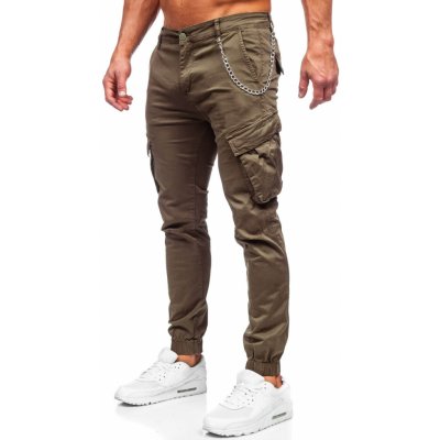 Bolf Khaki pánské textilní jogger kapsáče SK850 – Zbozi.Blesk.cz
