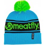 Meatfly zimní čepice Robb 3 Beanie 20/21 D Malibu Blue Lime – Sleviste.cz