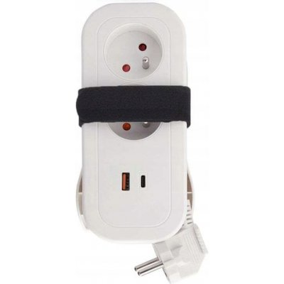 Prodlužovací kabel 2 zásuvky 1,5m SOLIGHT PP155C-PD20 – Hledejceny.cz