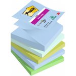 Bloček samolepicí Z 3M Post-it Super Sticky, 76x76 mm, Oasis, 4 barvy, 5x90 lístků – Hledejceny.cz