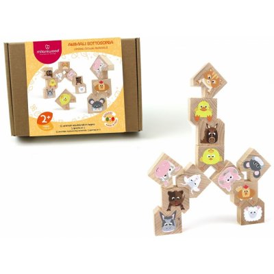 Milaniwood balanční hra domácí zvířátka – Sleviste.cz