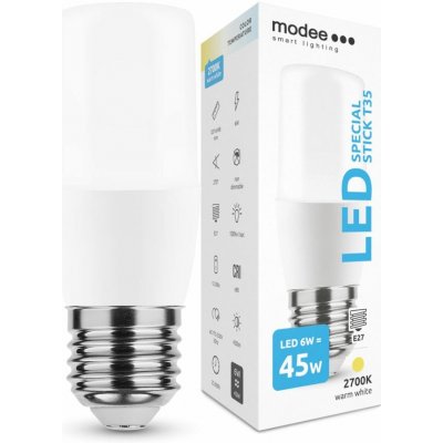 Modee Smart Lighting LED Special Stick žárovka E27 6W teplá bílá ML-T352700K6WE27 – Zboží Živě