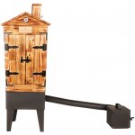 Ohenvzahrade Dřevěná udírna Nessa s kováním a festovníma nohama – Hledejceny.cz