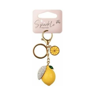Přívěsek na klíče Gifty Sparkle Citron – Zboží Dáma