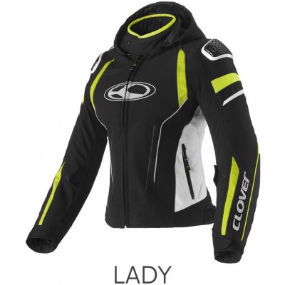 CLOVER bunda RAINBLADE-3 WP dámská black/fluo yellow | Zboží Auto