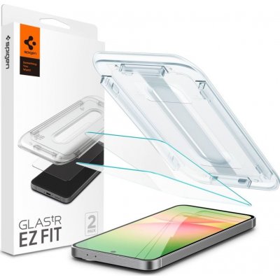 Spigen Glass tR EZ Fit 2 Pack transparency Samsung Galaxy S24 FE AGL08729 – Hledejceny.cz