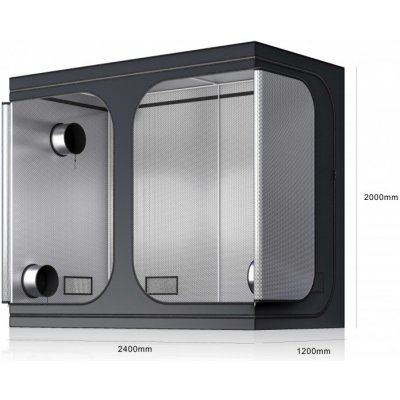 AFG Greenhouse Evo 240 240x120x200cm – Zbozi.Blesk.cz