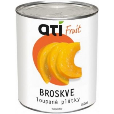 Ati Fruit broskve loupané plátky 850ml – Zboží Dáma