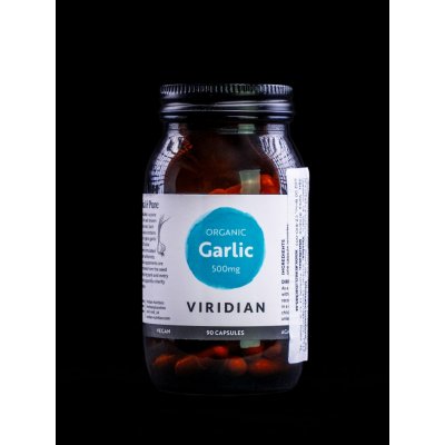 Viridian Nutrition Garlic 500 mg 90 kapslí – Hledejceny.cz