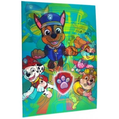 Blahopřání A4 s obálkou Varianta: Paw Patrol – Hledejceny.cz