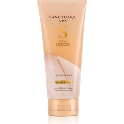 Sanctuary Spa gelový peeling na tělo golden sandalwood 200 ml – Hledejceny.cz