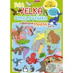 Fakt velká omalovánka Zvířatková mapa světa – Hledejceny.cz