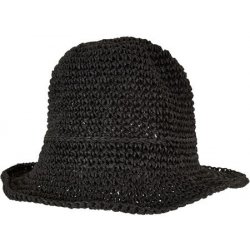 Urban Classics Urban Classics Braid Bast Bucket Hat černá
