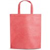 Nákupní taška a košík TARABUCO taška z netkané textilie s tepelným uzávěrem červená