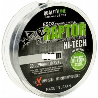 ESOX Raptor Hi-Tech 100 m 0,16 mm 3,25 kg – Sleviste.cz