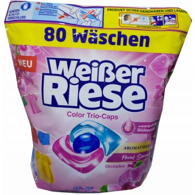 Weisser Riese Color Trio Caps Aromaterapie Orchidejový a makadamový olej 80 PD – Hledejceny.cz