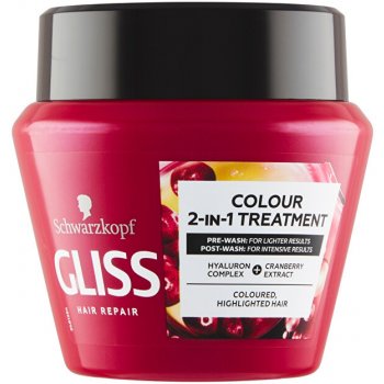 Schwarzkopf Gliss Kur Ultimate Color maska proti vyblednutí barvy 300 ml