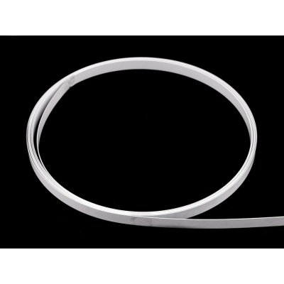 Prima-obchod Kostice kovová plochá v metráži šíře 6; 8; 12 mm, barva 3 (12 mm) bílá – Zboží Dáma