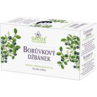 Grešík Borůvkový džbánek 20 x 2 g – Zbozi.Blesk.cz