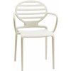 Zahradní židle a křeslo Scab Plastová židle COKKA Lněná 2280