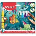 MAPED Fixy Jungle Fever Jumbo 12 ks 485235 – Zboží Živě