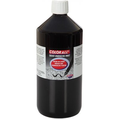 COLLALL Indický inkoust Colorall černý 1000ml – Zboží Dáma