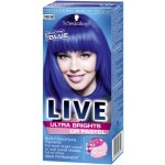 Schwarzkopf Live Ultra Brights or Pastel barva na vlasy 095 Electric Blue – Zboží Mobilmania